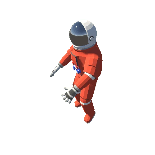 Space Suit Orange
